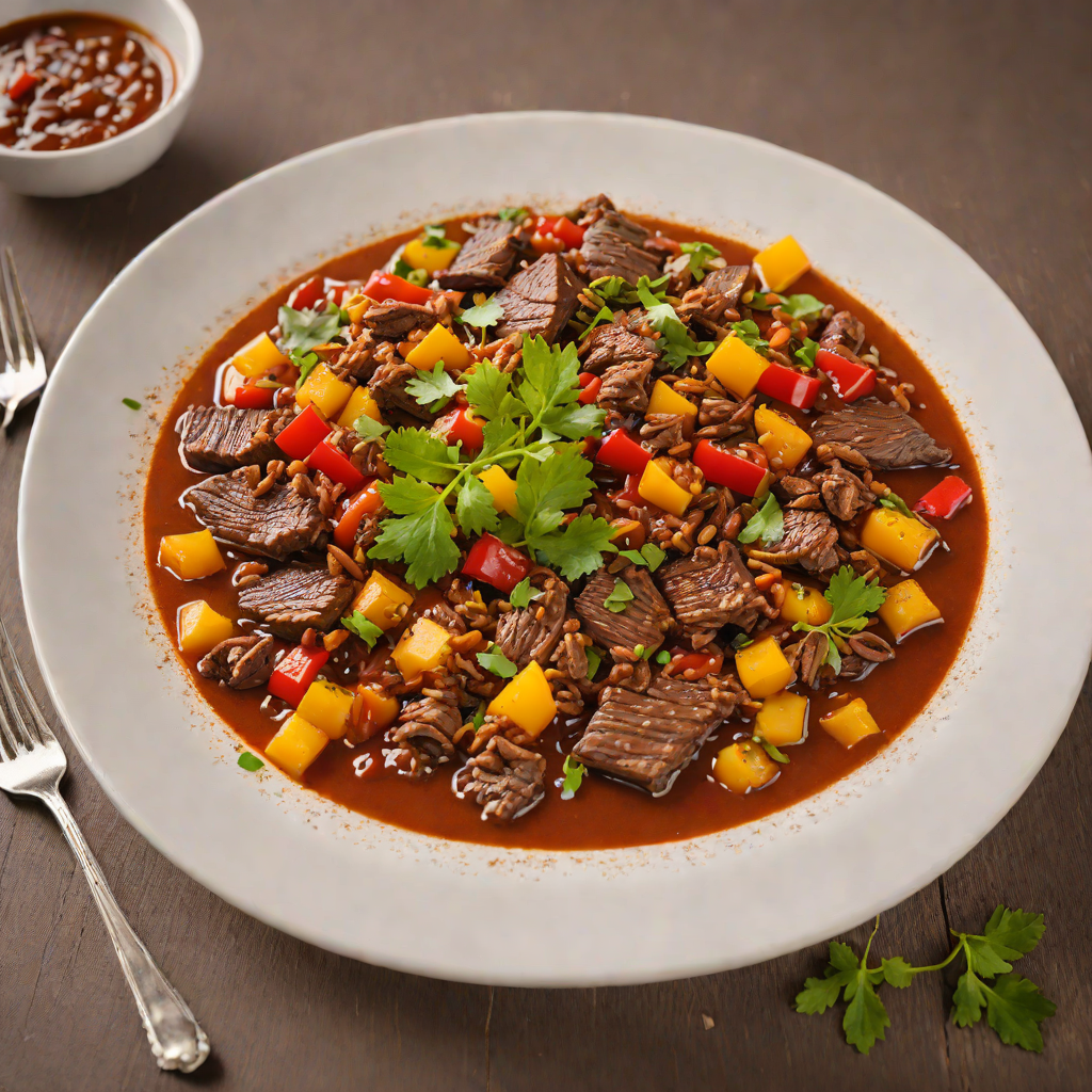 Slow-Braised Beef Chili with Smoky Chipotle Peppers