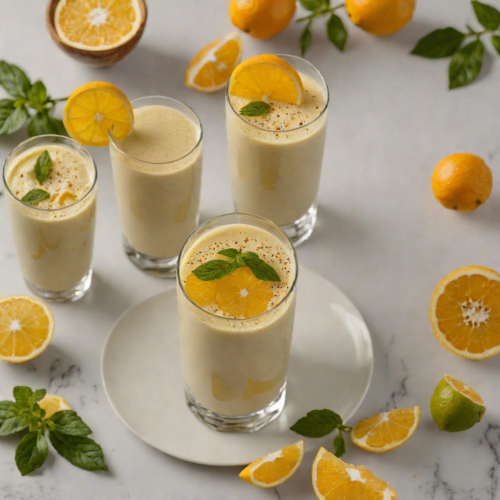 Citrus and Ginger Energizing Smoothie