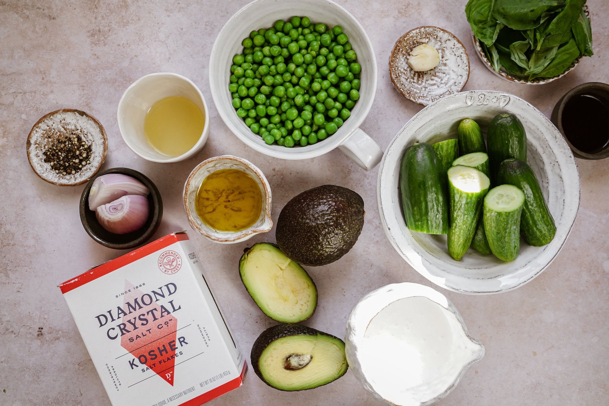 Denver Garden Gazpacho with Cucumber and Herb Infusion