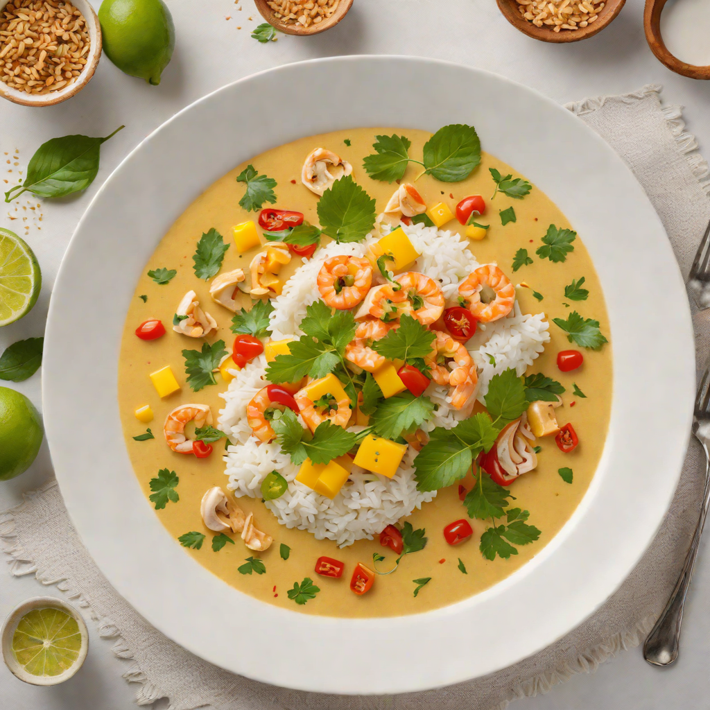 Tropical Moqueca Baiana with Coconut Milk and Fish