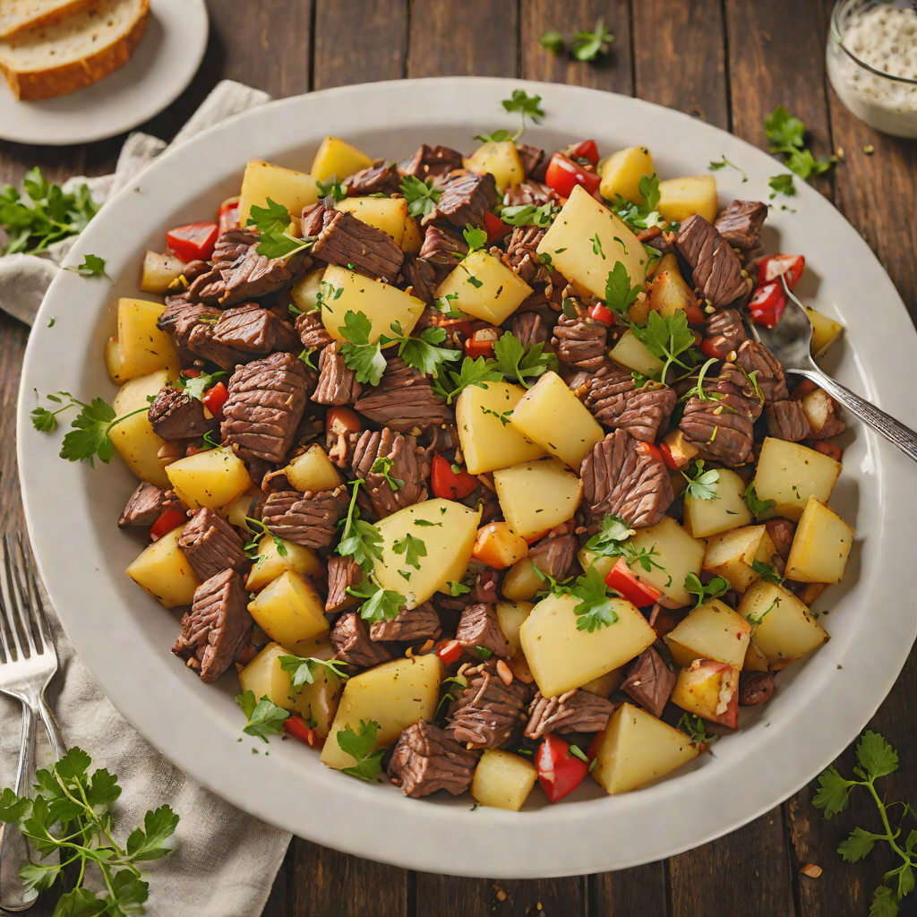 Rustic Beef and Potato Skillet