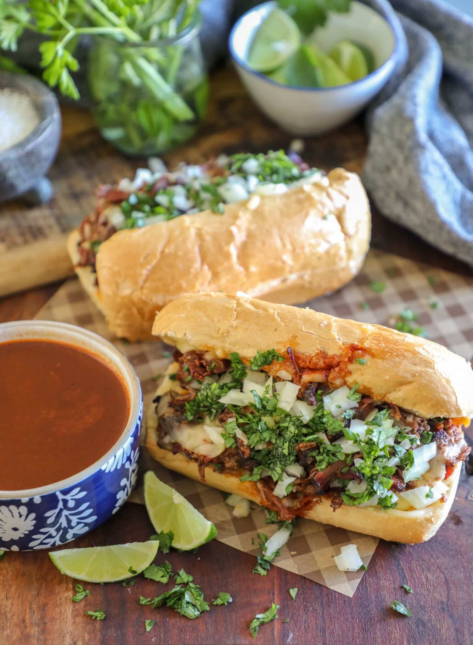 Choripán with Grilled Beef Chorizo and Oregano Chimichurri