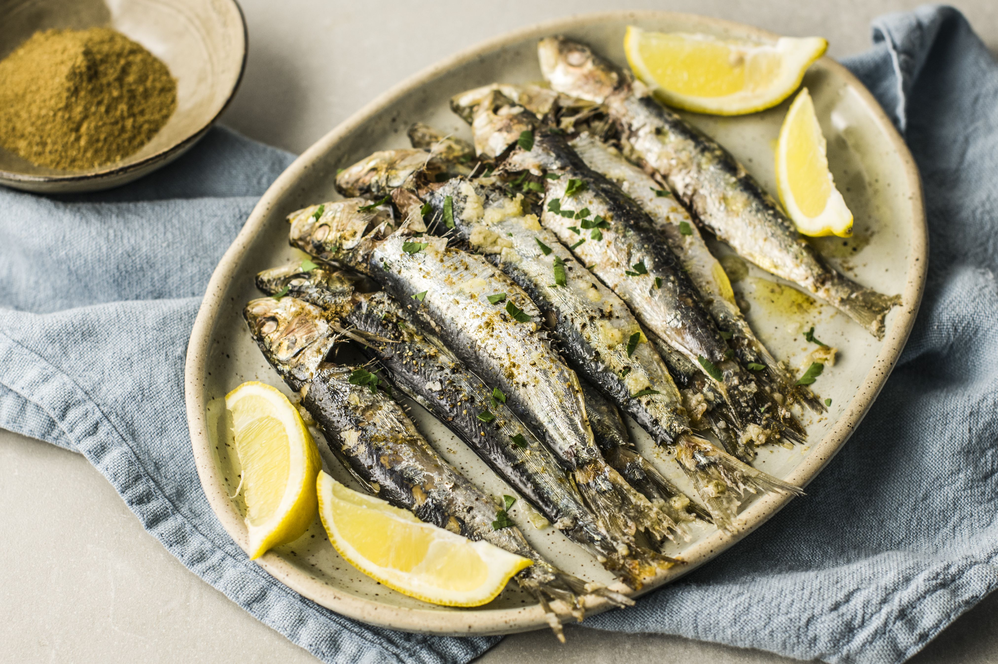 Sardines Farcies Stuffed with Chermoula