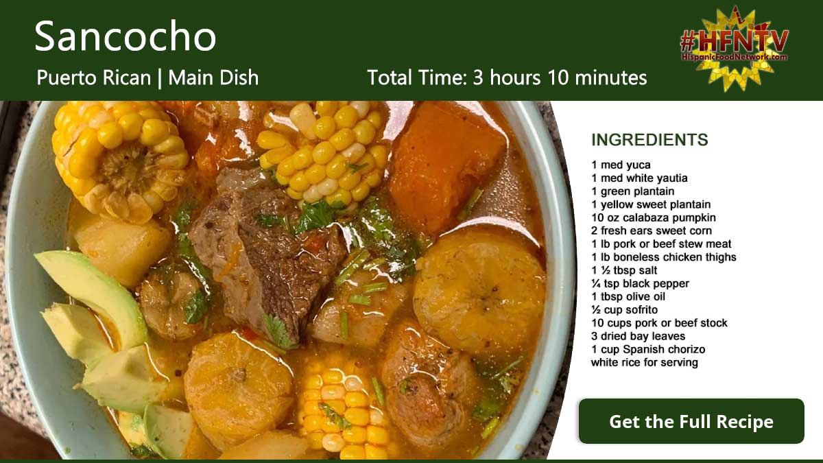 Sancocho de Gallina Hen and Plantain Stew