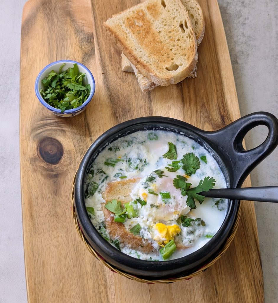 Changua Milk and Egg Breakfast Soup