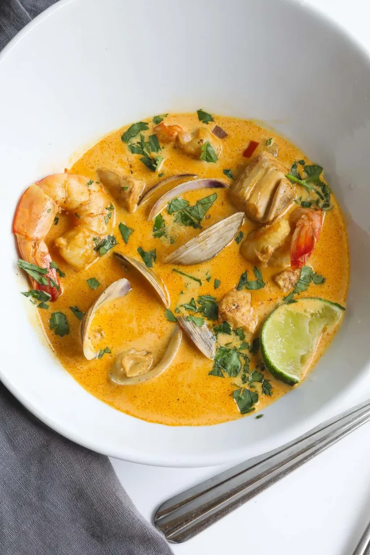 Cazuela de Mariscos Coconut Seafood Stew