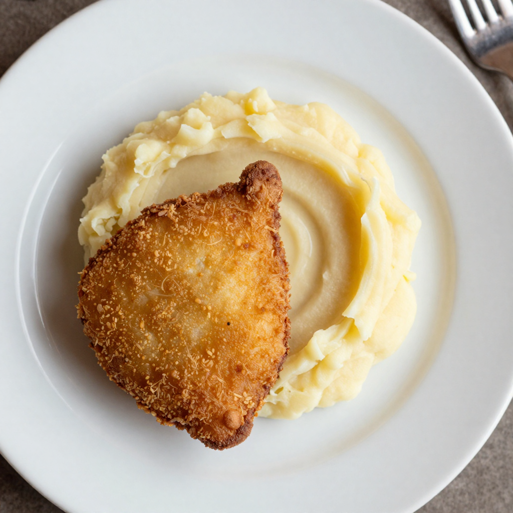 Muikku Fried Vendace with Mashed Potatoes