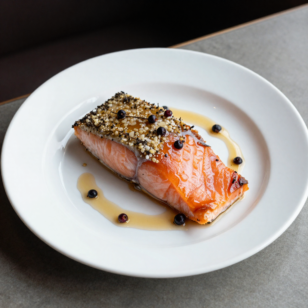Bleikja Arctic Char Gravlax with Juniper and Birch Syrup