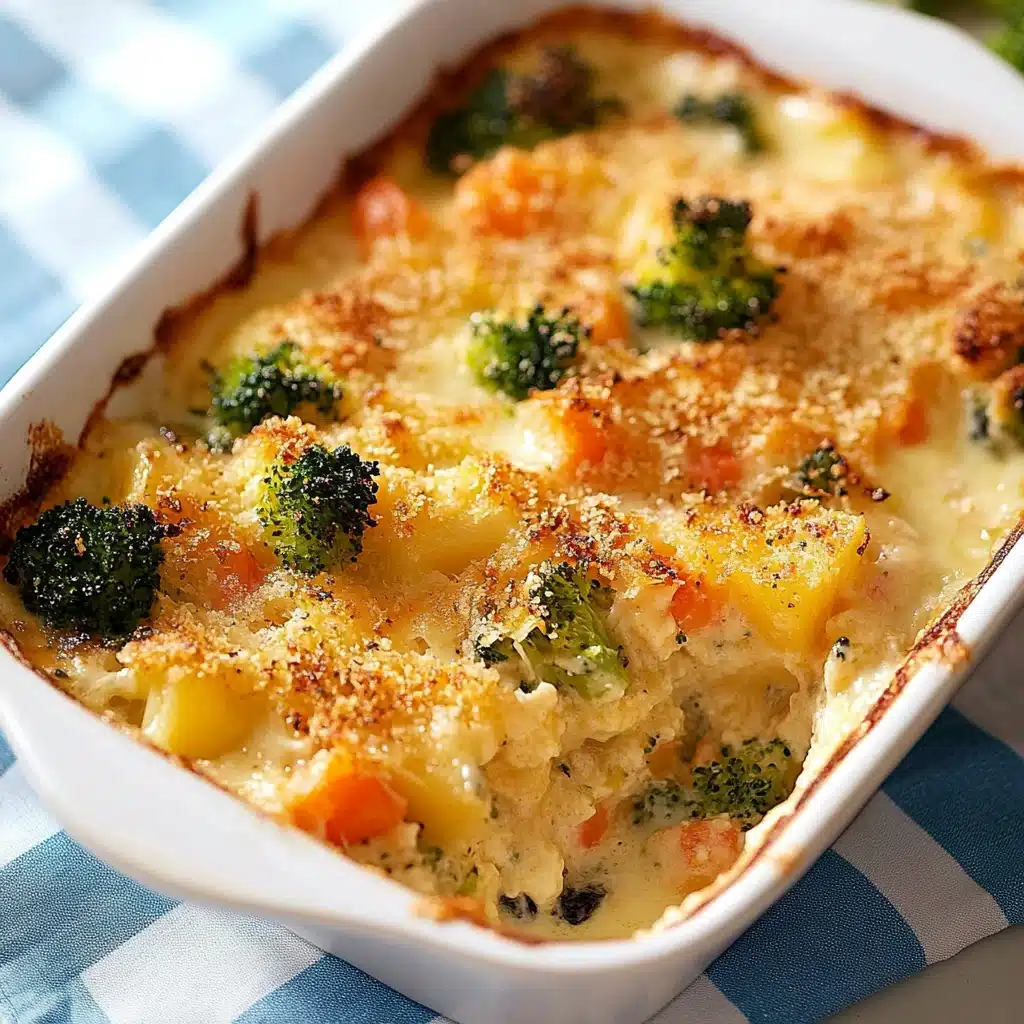 Heirloom Vegetable Gratin with Local Cheddar