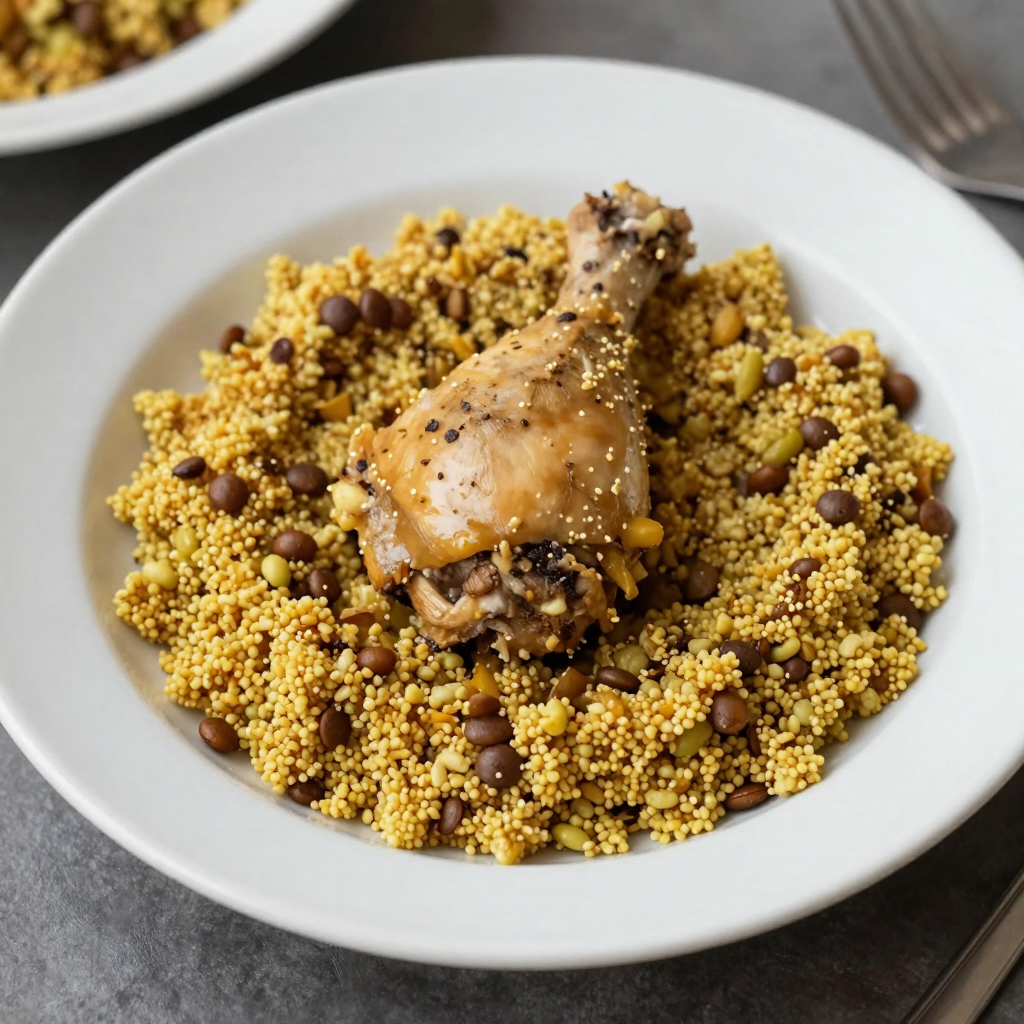 Haleem with Cracked Wheat and Lentils