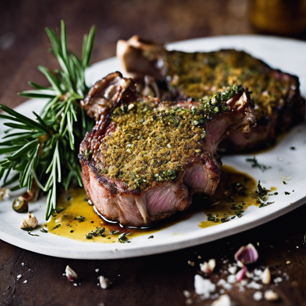Baltimore-Style Herb-Crusted Lamb Chops