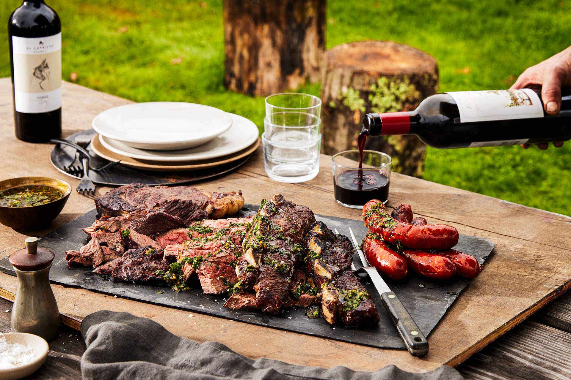 Asado Grilled Short Ribs with Chimichurri