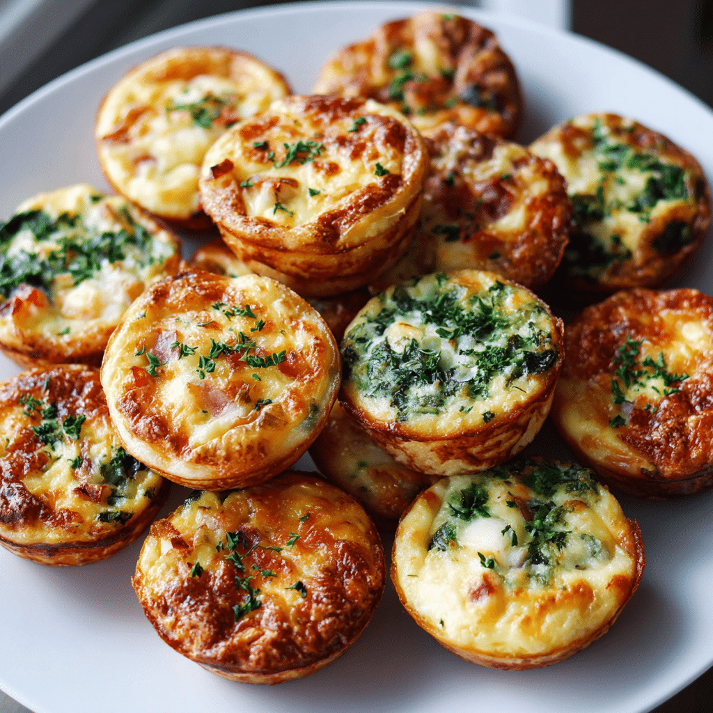 Meme-Style Mini Quiche Cups