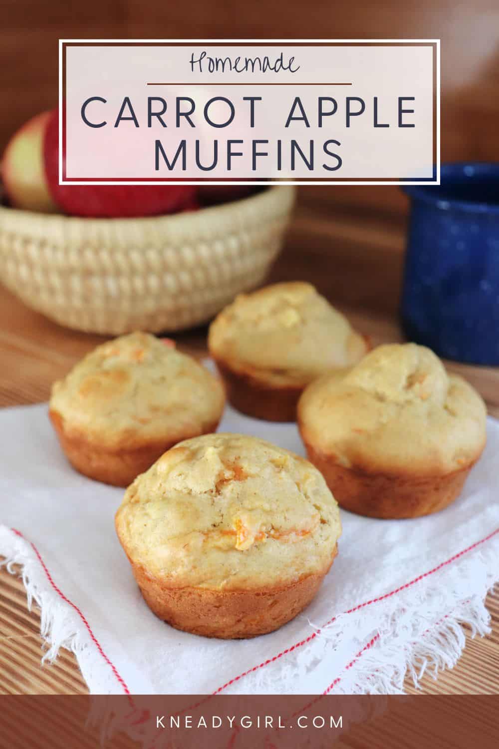 Carrot-Apple Spice Muffins