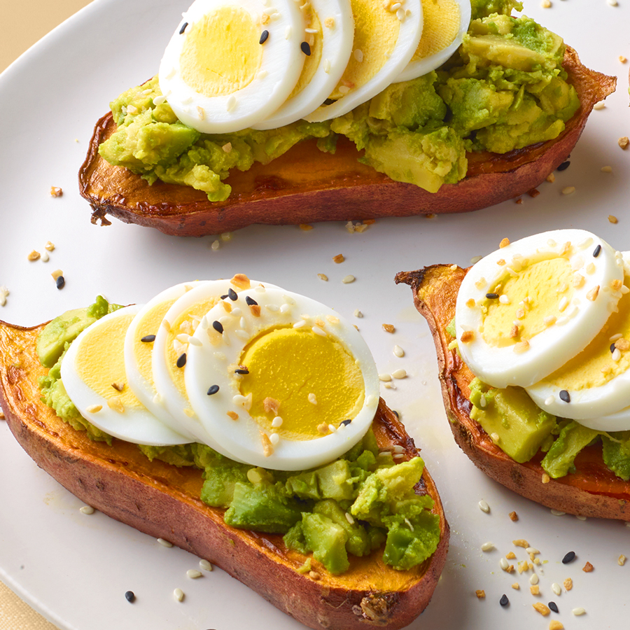 Dizziness-Defying Sweet Potato & Avocado Sauté