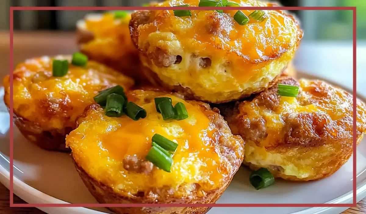 Keto Sausage and Spinach Egg Muffins