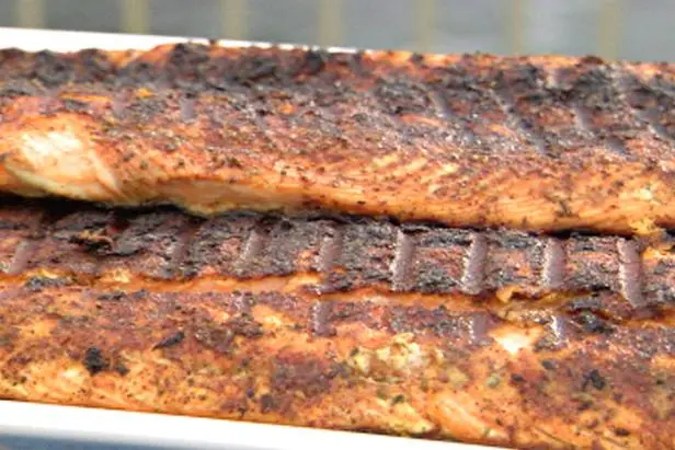 Wild Alaskan Salmon with Spruce Tip Glaze