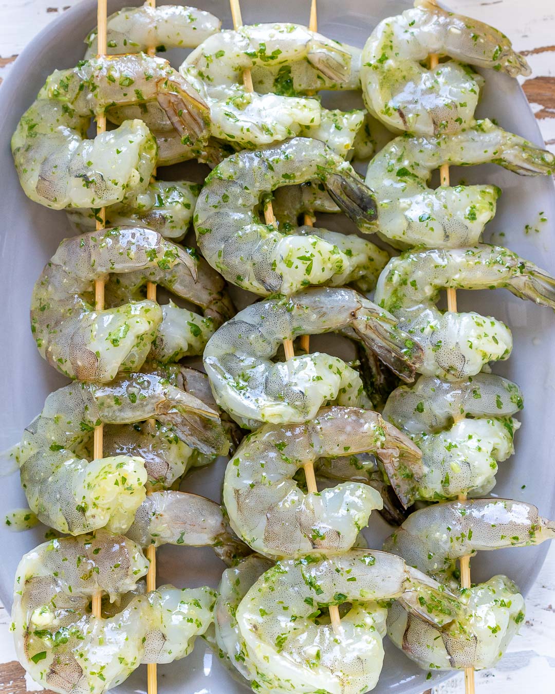 Gulf Shrimp & Lemon Herb Grilled Skewers