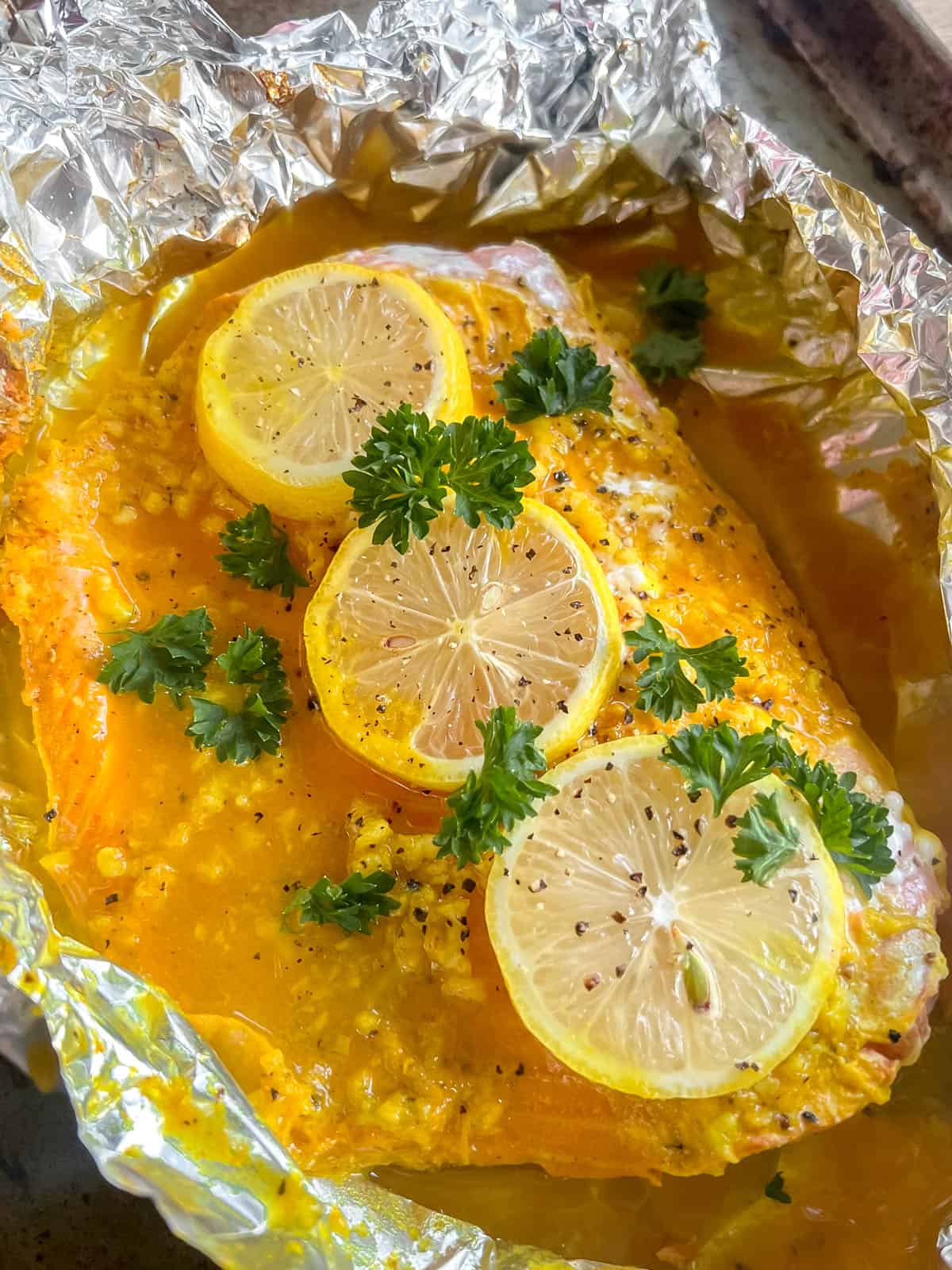 Turmeric-Infused Skin-Clarity Salmon with Pumpkin Seeds