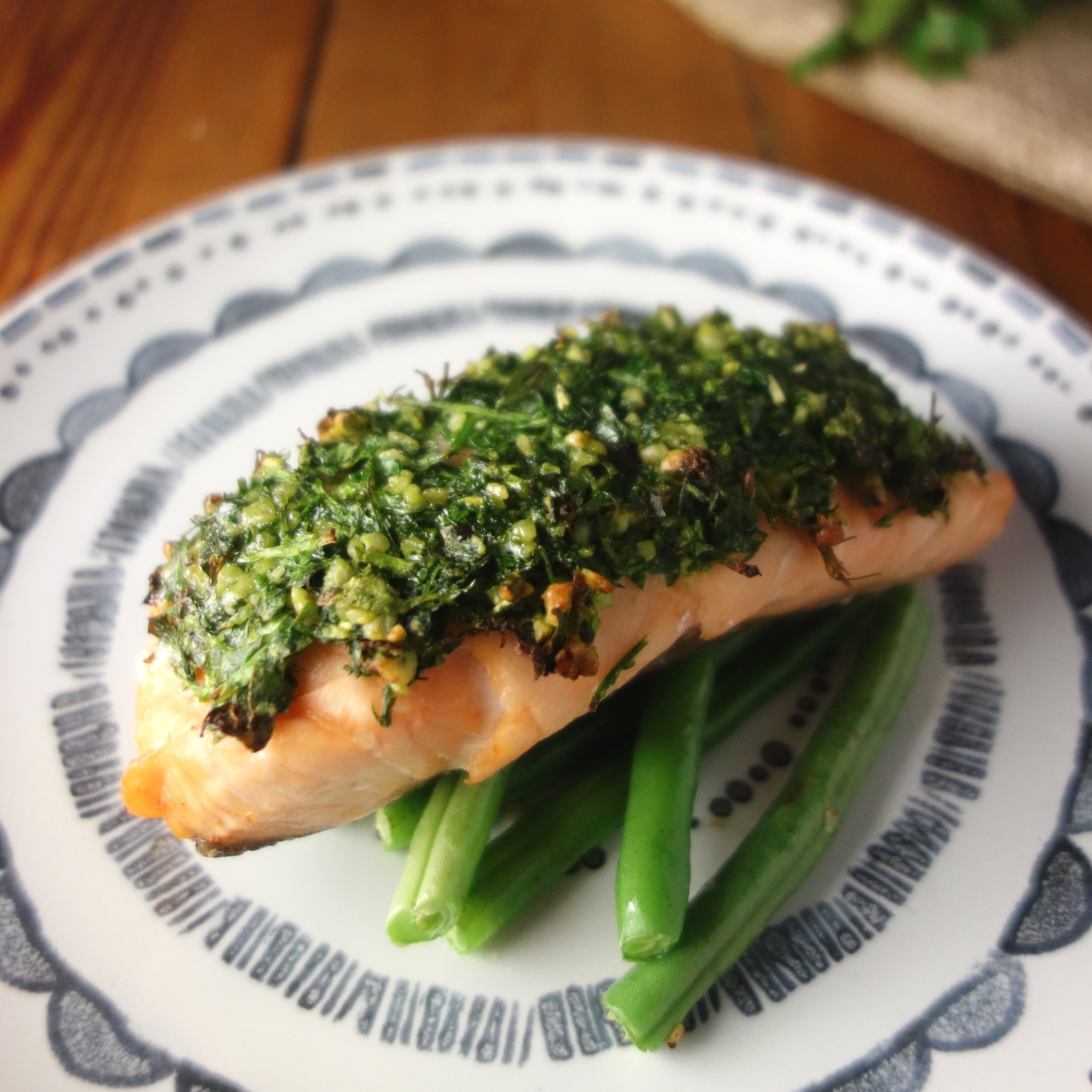 Best-Lemon Seared Salmon with Herb Crust