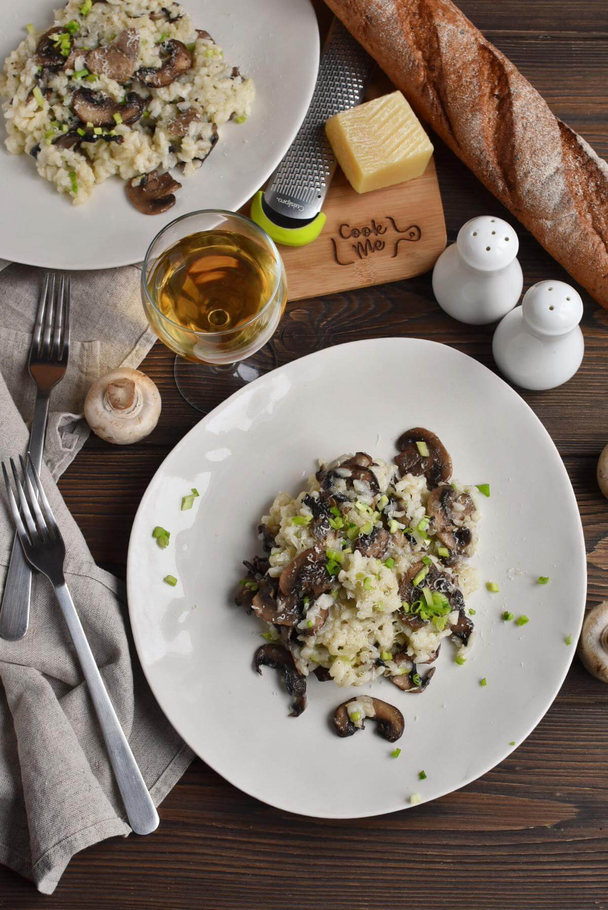 Brown's Gourmet Mushroom Risotto