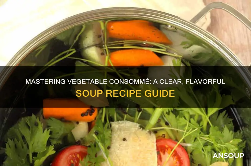 Clear Vegetable Consommé