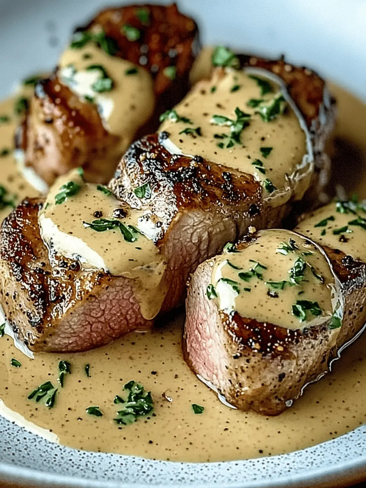 Creamy Dijon-Glazed Pork Tenderloin with Root Vegetables