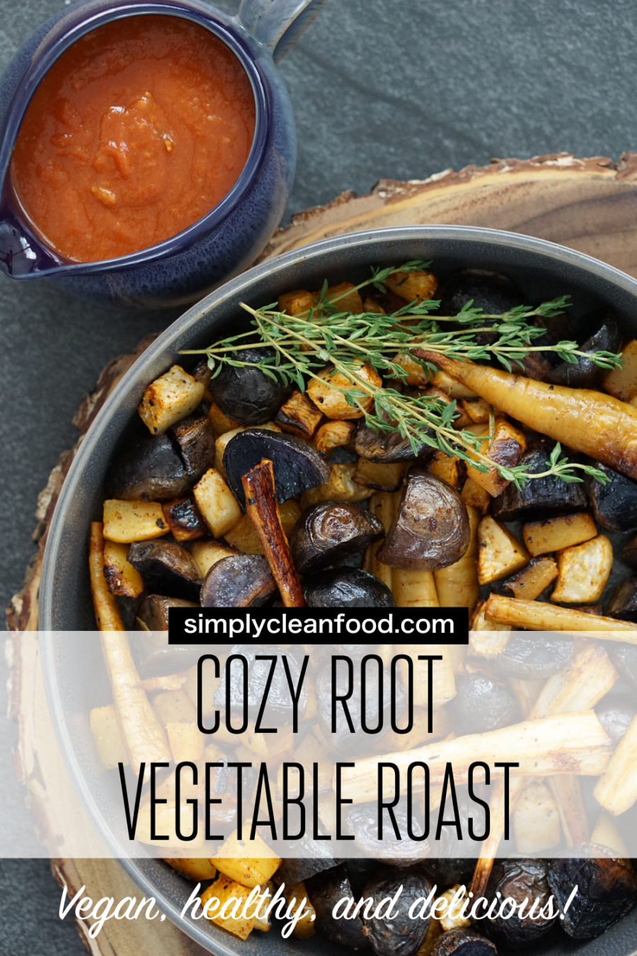 Herb-Infused Olive Oil & Root Vegetable Roast
