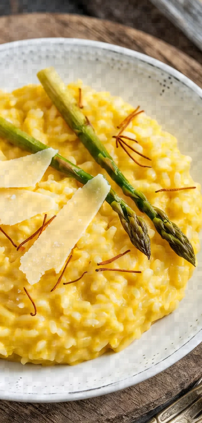 True Authentic Saffron Risotto
