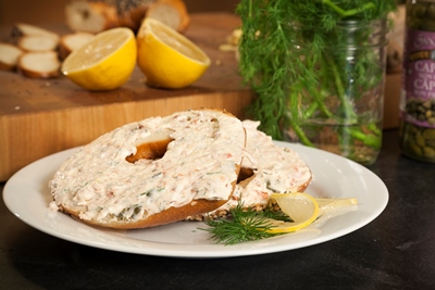 North Dakota Smoked Salmon & Dill Cream Toast