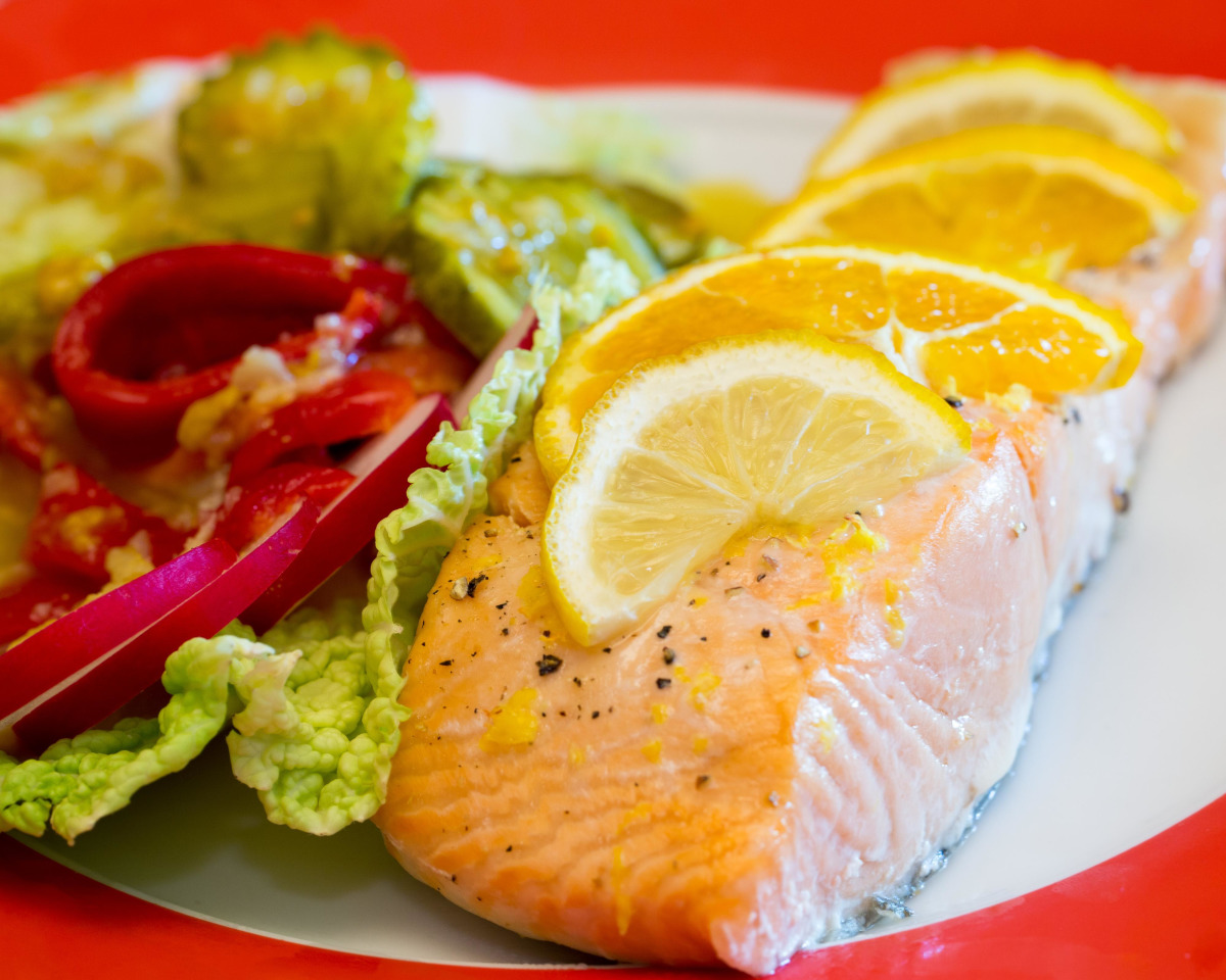 Lakeview Grilled Salmon with Citrus Herb Butter