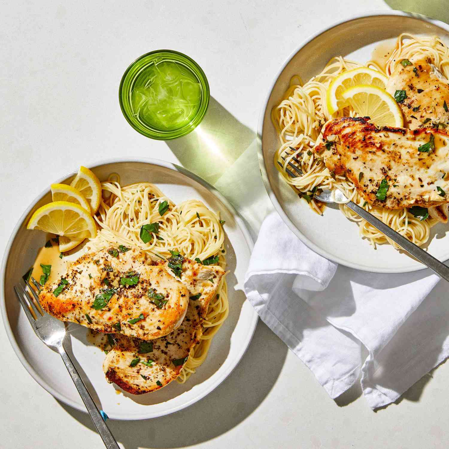Lemon-Herb Chicken Breast with Crispy Edges