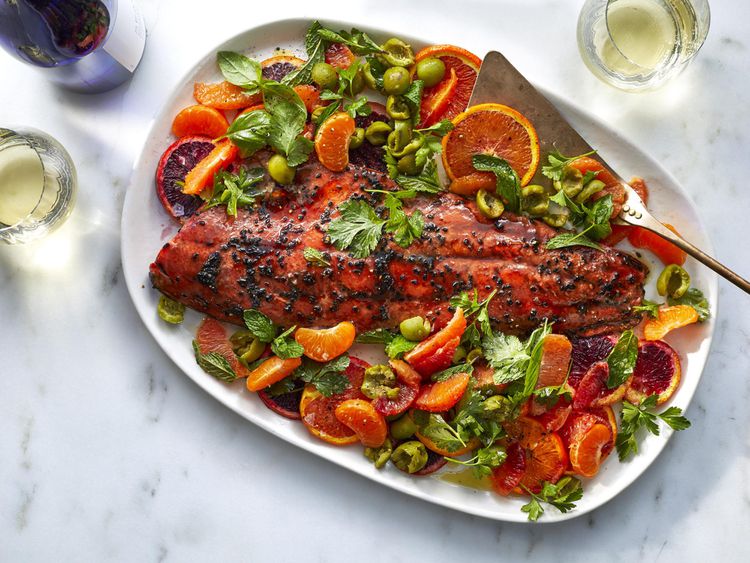 Wild Berry Glazed Alaskan Salmon