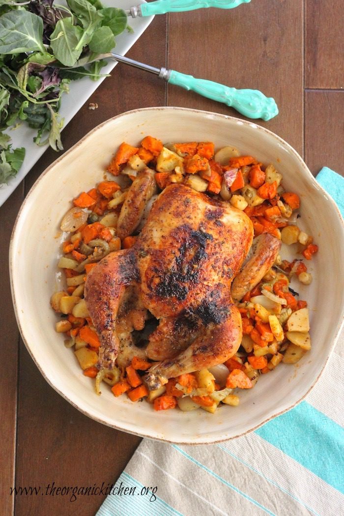 Jones' Spiced Chicken with Roasted Root Vegetables