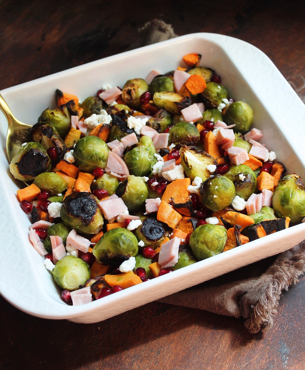 Best-Ever Roasted Vegetable Medley with Herbed Goat Cheese