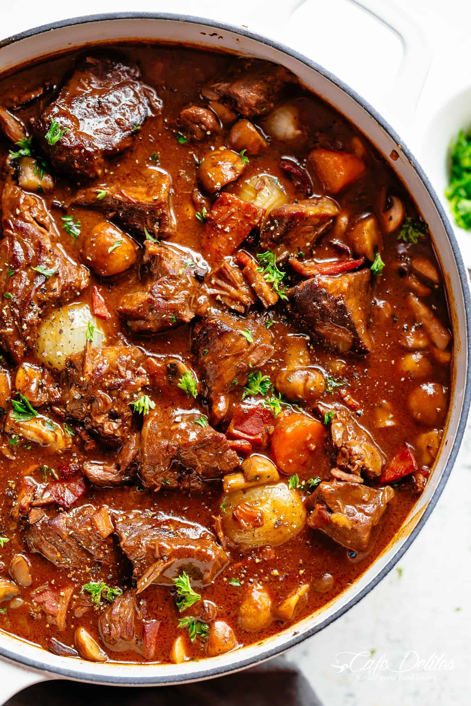 Grandma's Slow-Cooked Beef Bourguignon