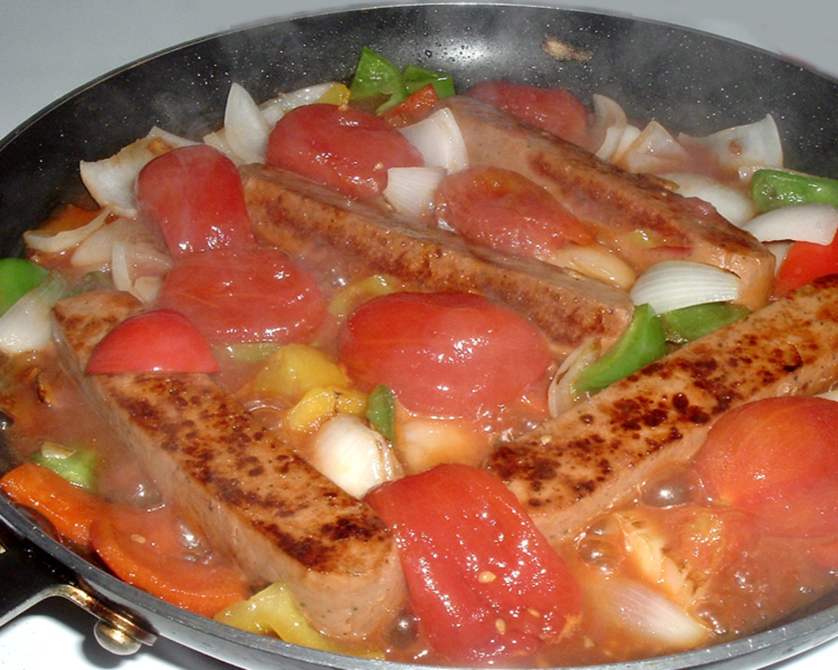 Maryland Style Sausage and Peppers