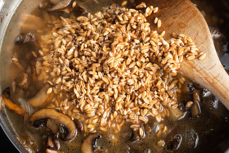 Serious Mushroom & Farro Bowl