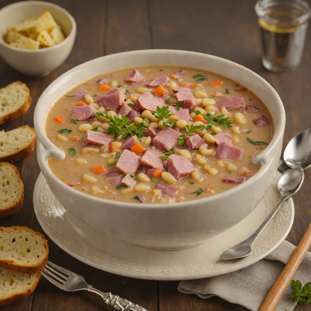 Virginia Ham and Bean Soup