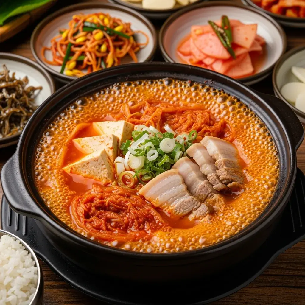 Authentic Korean Kimchi Jjigae