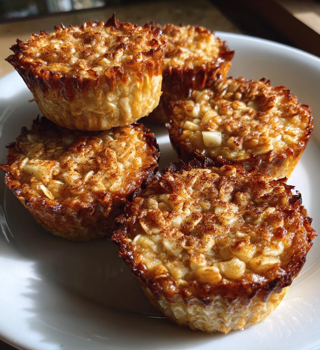 Apple Cinnamon Oatmeal Bites