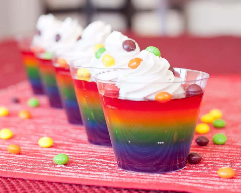 Rainbow Animal-Shape Veggie Cups