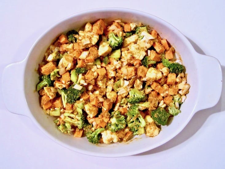 Turmeric Sweet Potato & Broccoli