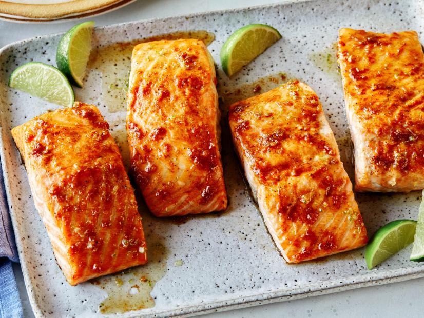 Aperol-Honey Glazed Salmon