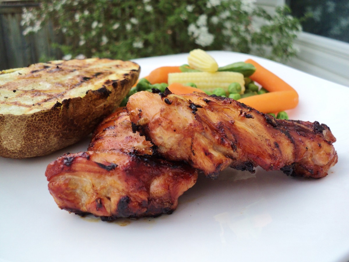Photon's Golden Honey-Glazed Chicken