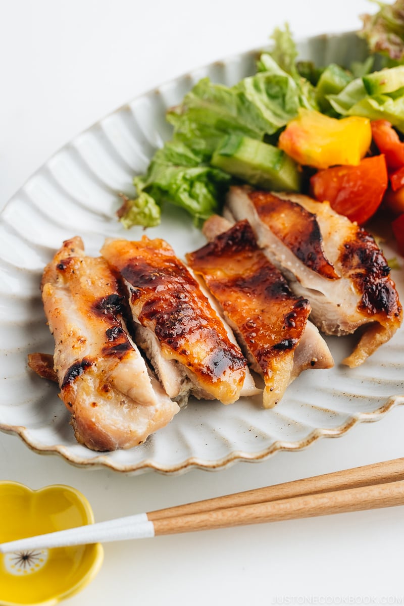 Authentic Shio Koji Glazed Chicken with Pickled Vegetables