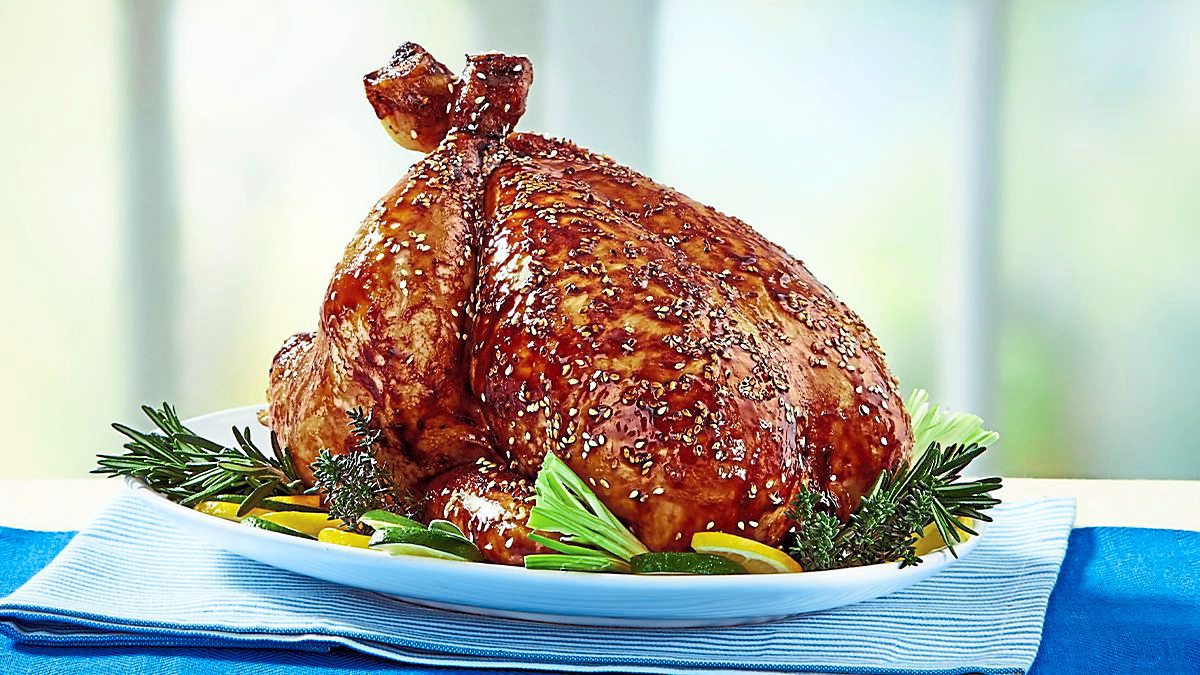 Honey-Glazed Teriyaki Chicken with Sesame Rice