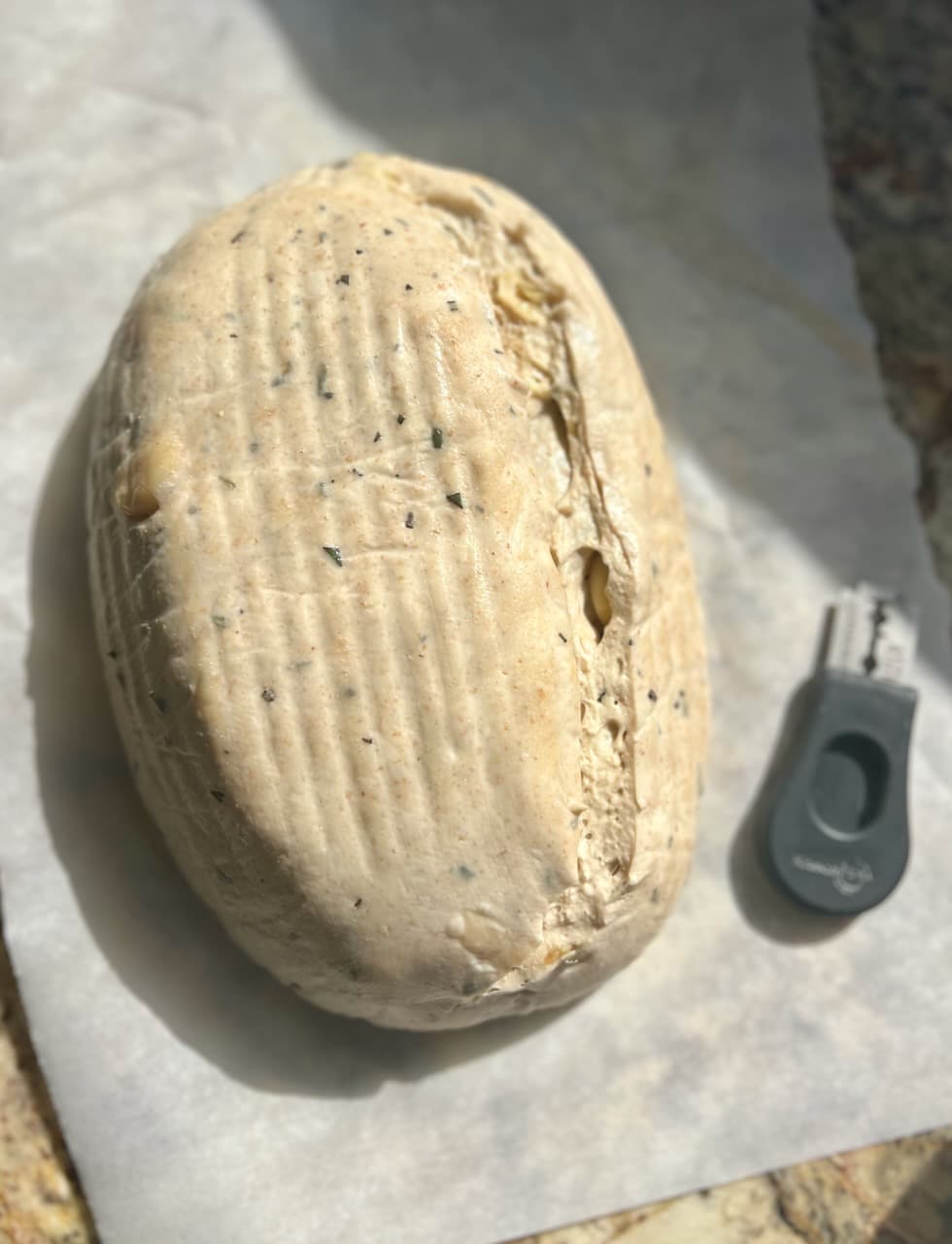 Serious Rosemary & Garlic Sourdough Bread
