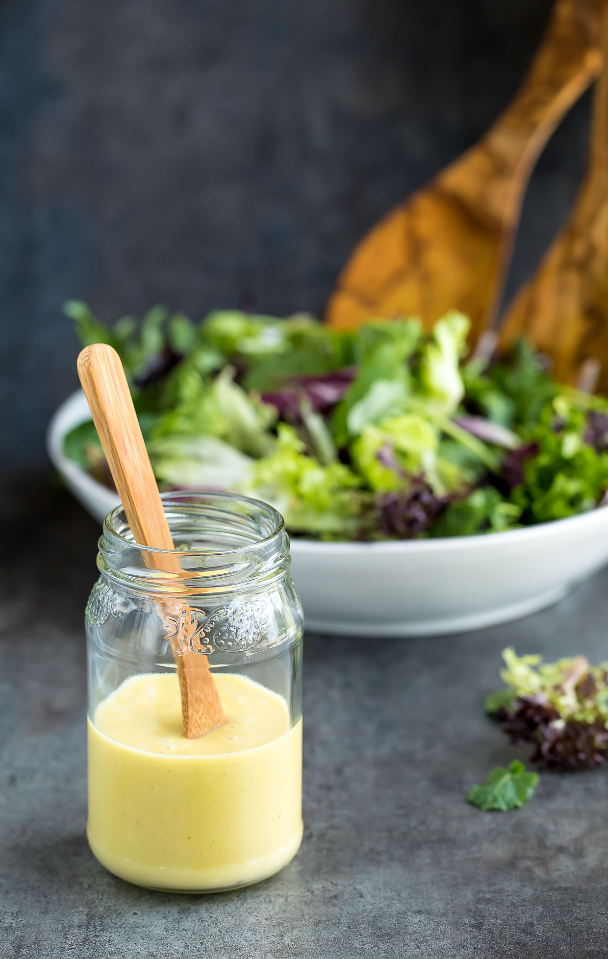 White House Salad with Honey-Dijon Vinaigrette