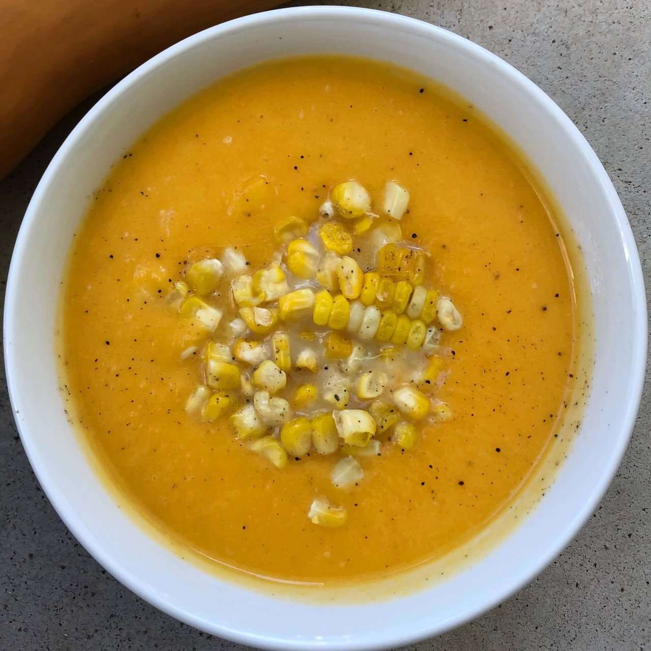 Decatur Heritage Corn & Butternut Squash Soup